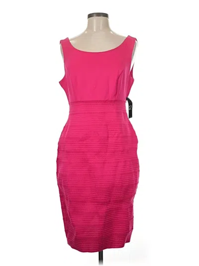 New York And Company Cocktail Dress In Pink