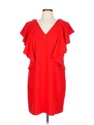 Pre-owned New York And Company Cocktail Dress In Red