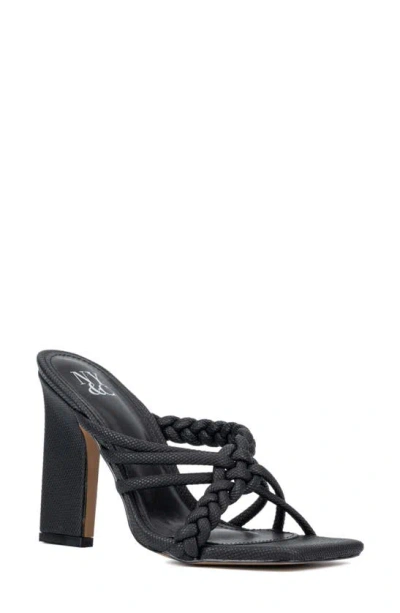 New York And Company Dalia Heeled Sandal In Black