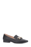 New York And Company Damara Horsebit Loafer In Black