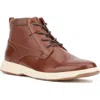 New York And Company Darren High Top Sneaker In Cognac