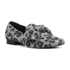 New York And Company Dominca Womens Moc Closed Toe Loafers In Animal Print