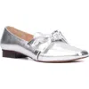 New York And Company Dominica Bow Loafer In Silver