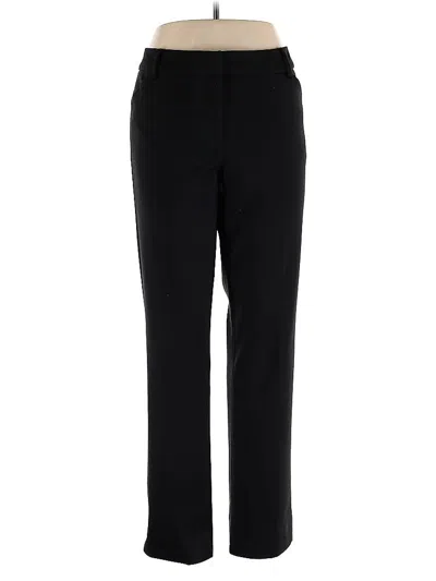 Pre-owned New York And Company Dress Pants In Black