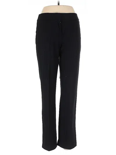 Pre-owned New York And Company Dress Pants In Black