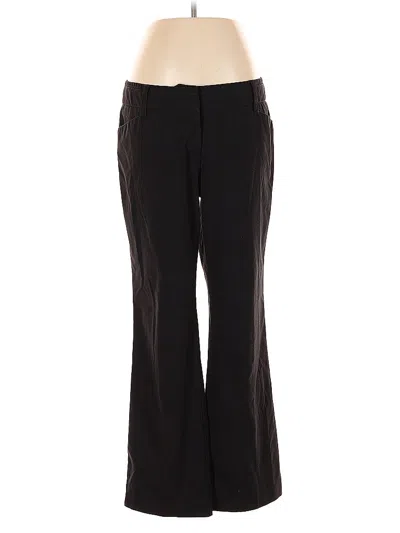 Pre-owned New York And Company Dress Pants In Black