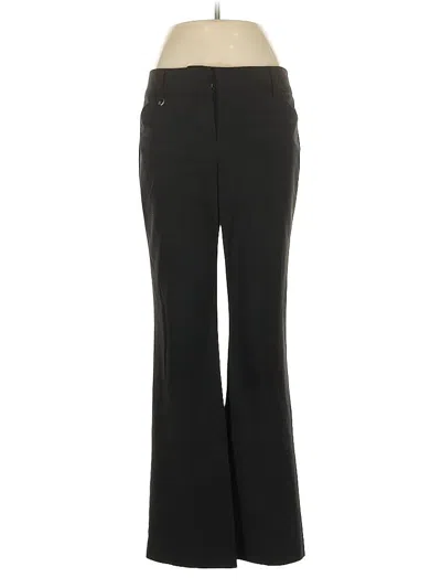 Pre-owned New York And Company Dress Pants In Black