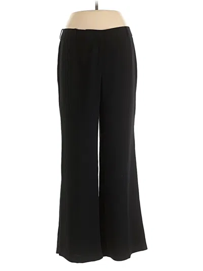 Pre-owned New York And Company Dress Pants In Black