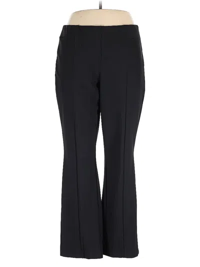 Pre-owned New York And Company Dress Pants In Black