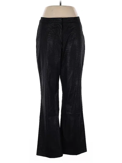 Pre-owned New York And Company Dress Pants In Black