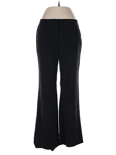 Pre-owned New York And Company Dress Pants In Black