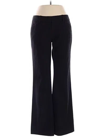 Pre-owned New York And Company Dress Pants In Black