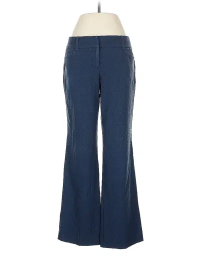 Pre-owned New York And Company Dress Pants In Blue