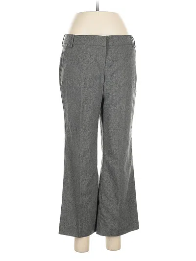 Pre-owned New York And Company Dress Pants In Gray
