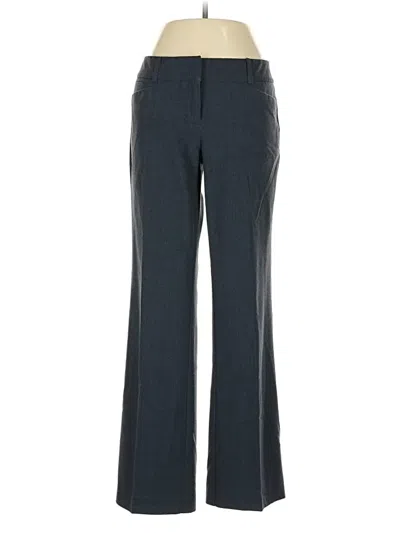 Pre-owned New York And Company Dress Pants In Gray