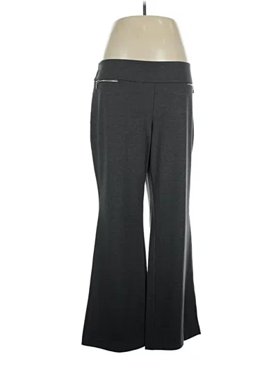 Pre-owned New York And Company Dress Pants In Gray