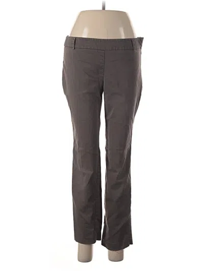 Pre-owned New York And Company Dress Pants In Gray