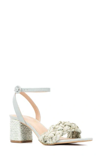New York And Company Elissa Heeled Sandal In Mint
