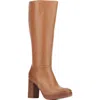 New York And Company Felicity Knee High Boot In Camel