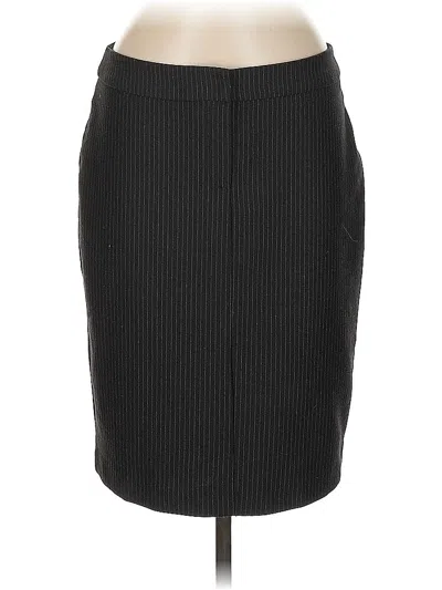 Pre-owned New York And Company Formal Skirt In Black