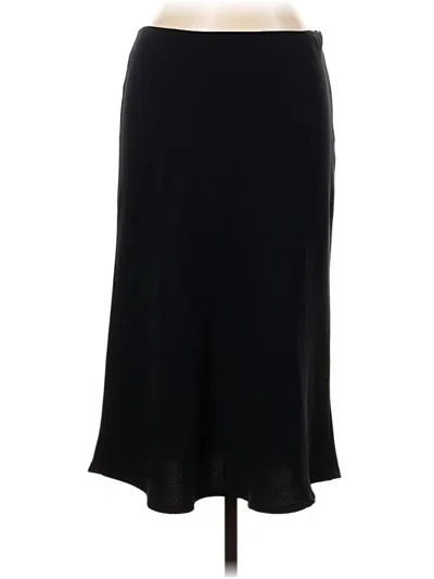 Pre-owned New York And Company Formal Skirt In Black