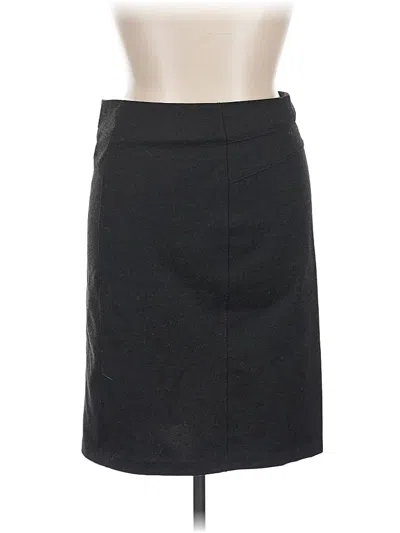 Pre-owned New York And Company Formal Skirt In Black