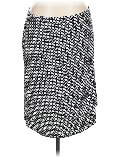 Pre-owned New York And Company Formal Skirt In Gray