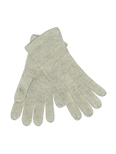 Pre-owned New York And Company Gloves In Tan