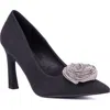 New York And Company Ilyana Pointed Toe Pump In Black