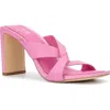 New York And Company Inna Sandal In Pink
