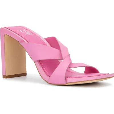 New York And Company Inna Sandal In Pink