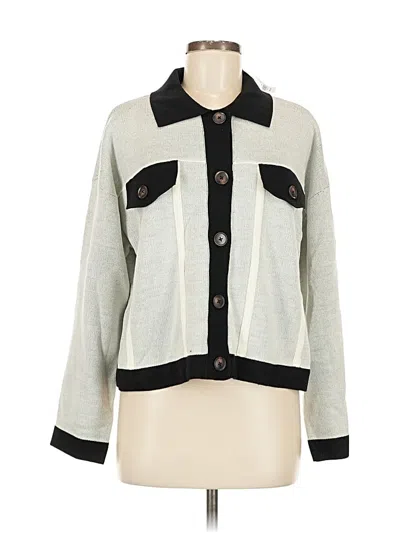 Pre-owned New York And Company Jacket In Gray