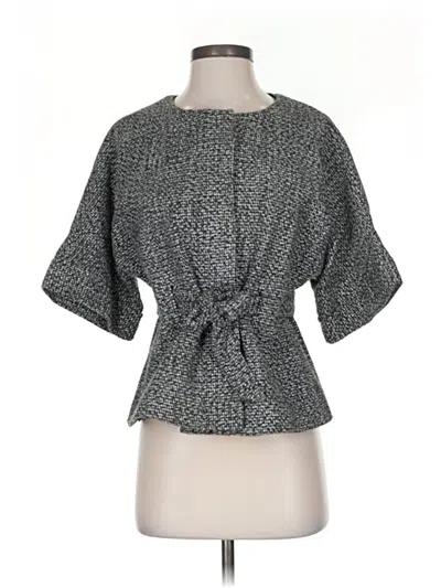 Pre-owned New York And Company Jacket In Gray