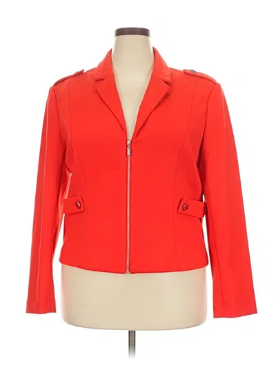 New York And Company Jacket In Red