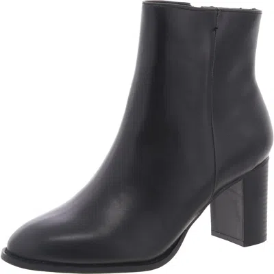 New York And Company Jadyn Womens Zipper Faux Leather Booties