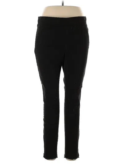 Pre-owned New York And Company Jeggings In Black