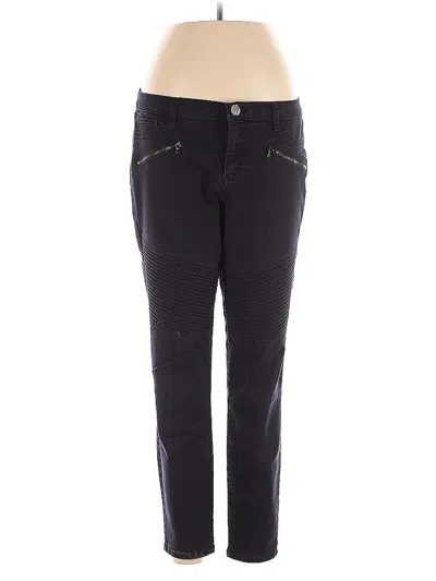 Pre-owned New York And Company Jeggings In Black