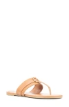 New York And Company Juliana Slide Sandal In Cognac