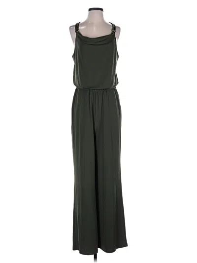 Pre-owned New York And Company Jumpsuit In Green