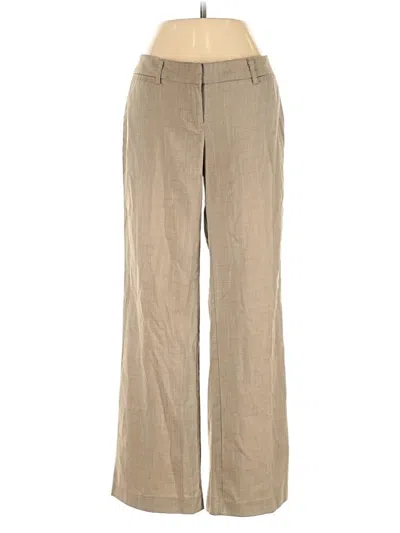 Pre-owned New York And Company Khaki Pant In Brown