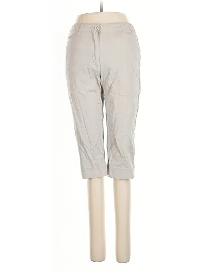 Pre-owned New York And Company Khaki Pant In Gray