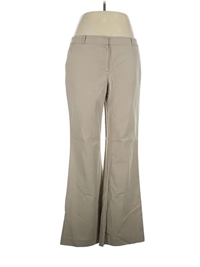 Pre-owned New York And Company Khaki Pant In Tan