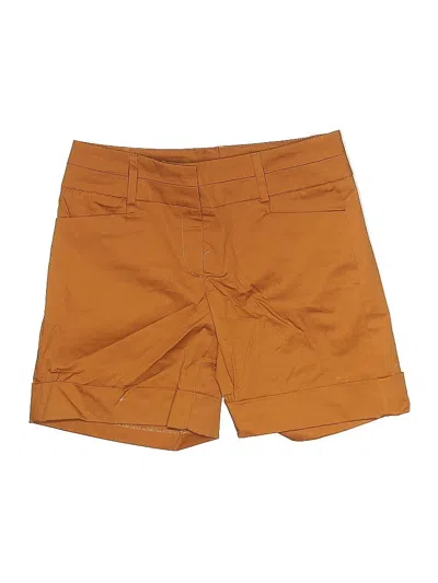 Pre-owned New York And Company Khaki Shorts In Brown
