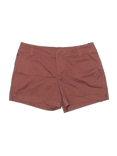 Pre-owned New York And Company Khaki Shorts In Brown