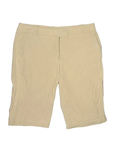 Pre-owned New York And Company Khaki Shorts In Brown