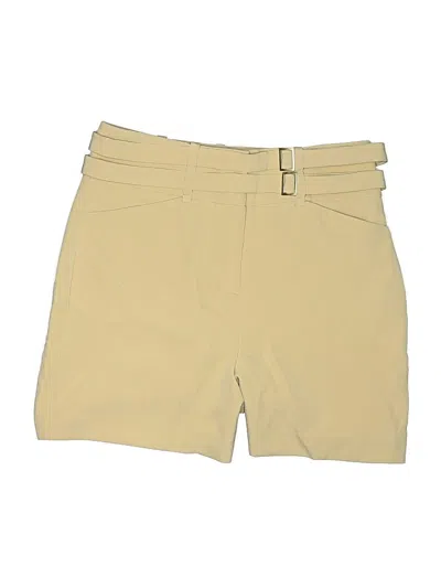 Pre-owned New York And Company Khaki Shorts In Tan