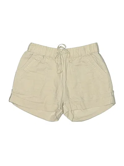 Pre-owned New York And Company Khaki Shorts In Tan