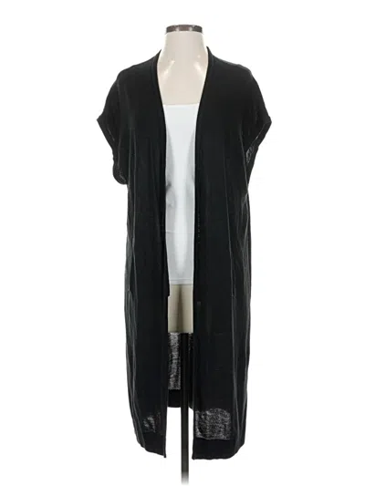 Pre-owned New York And Company Kimono In Black
