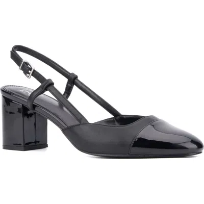 New York And Company Loriann Slingback Pump In Black