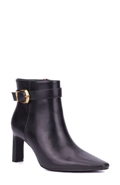 New York And Company Mckenzie Snip Toe Bootie In Black
